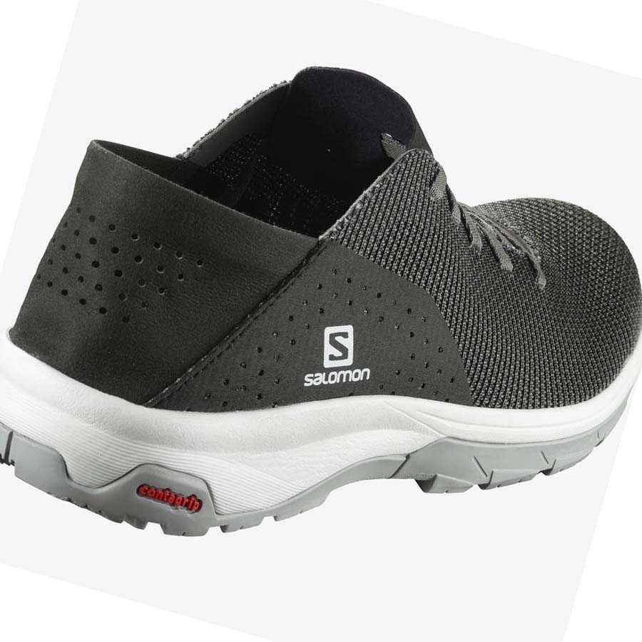 Salomon TECH LITE Túracipő Férfi Fekete | HU 2003JPQ